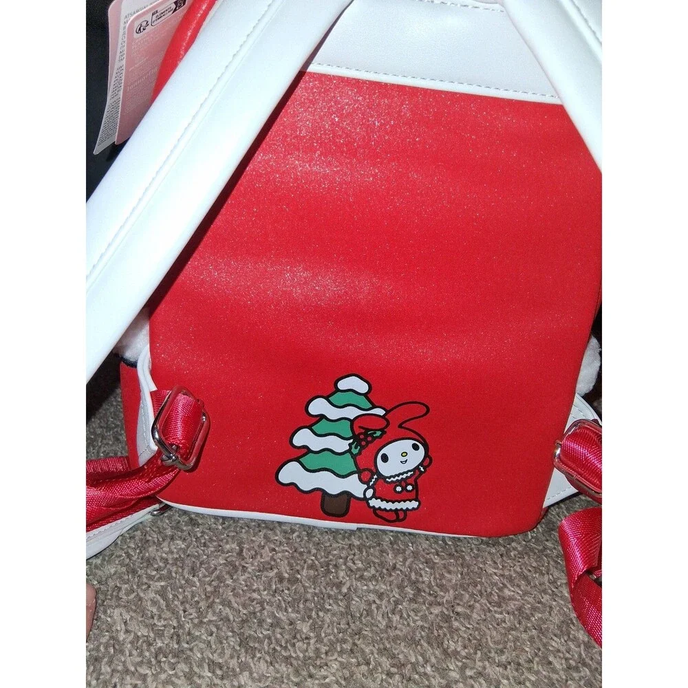 NEW! Loungefly Sanrio My Melody Holiday Cosplay Mini Backpack